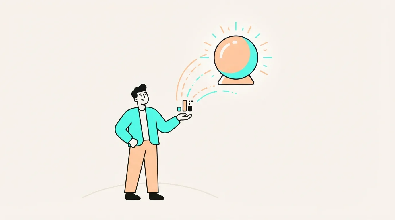 Ilustracja do sekcji "Skąd AI ma wiedzieć, co będzie za miesiąc?"