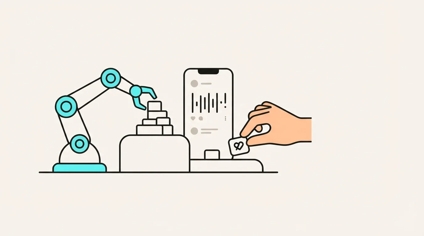 Ilustracja do sekcji "Które działania automatyzować od razu, a które tylko ręcznie?"