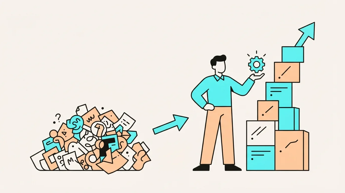 Ilustracja do sekcji "Jak odróżnić pracę, która daje wzrost, od tej, która tylko wypełnia dzień?"