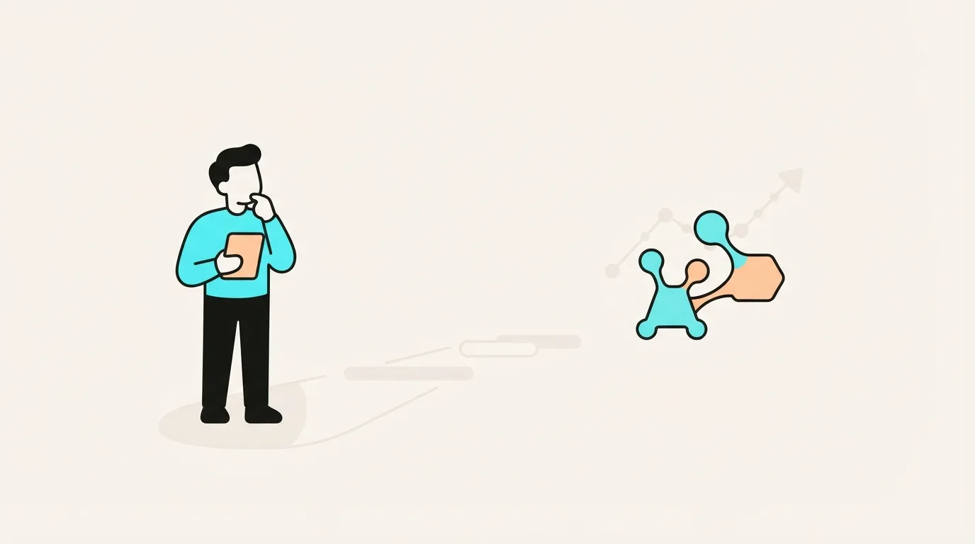 Ilustracja do sekcji "Kiedy kurs się opłaca, a kiedy lepiej od razu wdrożyć agenta z zespołem?"