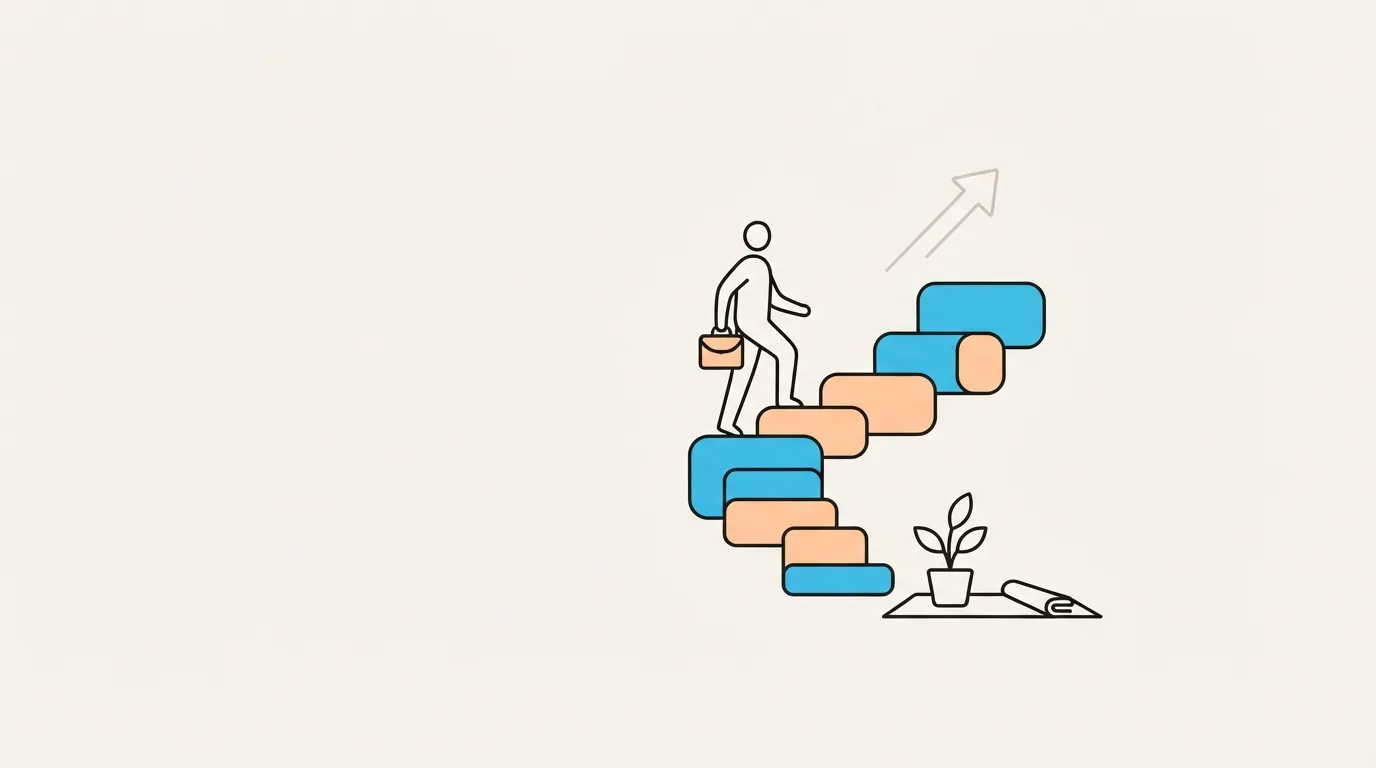 Ilustracja do sekcji "Dlaczego lean to nie jednorazowy projekt, tylko zmiana codziennych nawyków?"