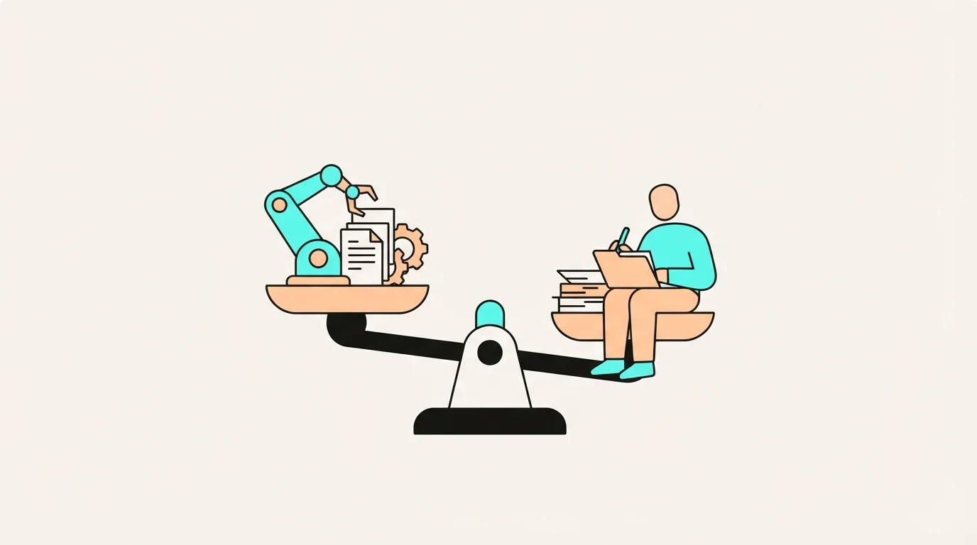 Ilustracja do sekcji "Które procesy w HR nadają się do automatyzacji, a których lepiej nie ruszać?"