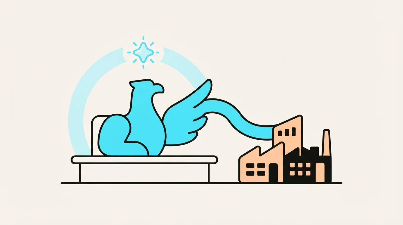 Ilustracja do sekcji "Jak polskie państwo planuje wspierać firmy we wdrażaniu AI?"